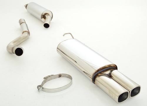 Friedrich Motorsport Edelstahl-Sportauspuffanlage Gr.A f�r Opel Kadett E, 1.3l 44/55kW / 1.4l 44kW / 1.6l 55/66kW / 1.8l 62/66/82kW / 2.0l 85/96kW (C20NE/20SEH)