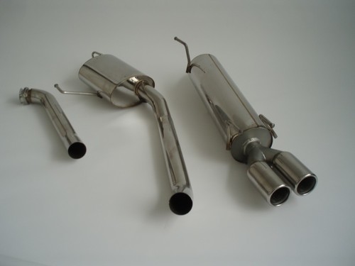 Friedrich Motorsport Edelstahl-Sportauspuffanlage Gr.A f�r Opel Omega B, 2.0l 85kW / 2.0l 16V 100kW