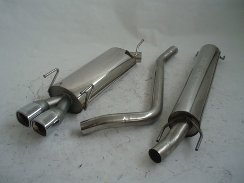 Friedrich Motorsport Edelstahl-Sportauspuffanlage Gr.A f�r Opel Vectra B, 1.6l 55kW / 1.6l 16V 74kW / 1.7l TD 60kW / 1.8l 16V 85kW / 2.0l 16V 100kW / 2.0 DI 60kW / 2.0 DTI 74kW / 2.5l V6 125kW