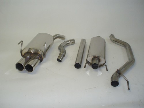 Friedrich Motorsport Edelstahl-Sportauspuffanlage Gr.A f�r Opel Vectra C, 1.6l 16V 74/77kW / 1.8l 16V 90/103kW / 1.9l CDTI 74/88/110kW / 2.0l DTI 74kW / 2.2l 16V 108kW / 2.2l DTI 92kW