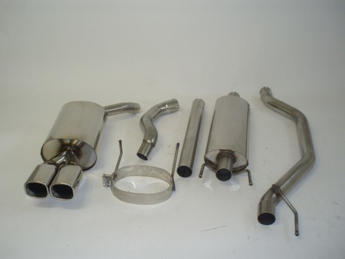 Friedrich Motorsport Edelstahl-Sportauspuffanlage Gr.A f�r Opel Vectra C, 1.6l 16V 77kW / 1.8l 16V 90/103kW / 1.9l CDTI 74/88/110kW / 2.0l DTI 74kW / 2.2l 16V 108kW / 2.2l DTI 92kW