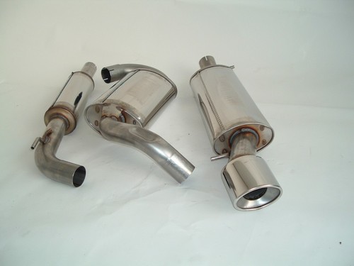 Friedrich Motorsport Edelstahl-Sportauspuffanlage Gr.A f�r VW Corrado, 1.8l 16V 100kW / 1.8l G60 118kW / 2.0l 85kW / 2.0l 16V 100kW / 2.9l VR6 140kW