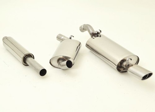 Friedrich Motorsport Edelstahl-Sportauspuffanlage Gr.A f�r VW Corrado, 1.8l 16V 100kW / 1.8l G60 118kW