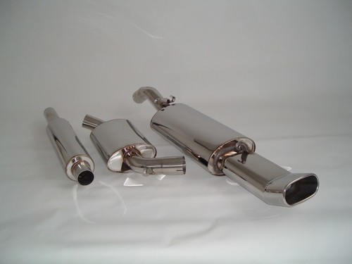 Friedrich Motorsport Edelstahl-Sportauspuffanlage Gr.A f�r VW Golf II, 1.3l 40kW / 1.6l 51/53/55kW/ 1.6l D 40kW / 1.6l TD 44/51/59kW / 1.8l 62/66/79/82kW / 1.8l 16V 95/102kW / 1.8l G60 118kW