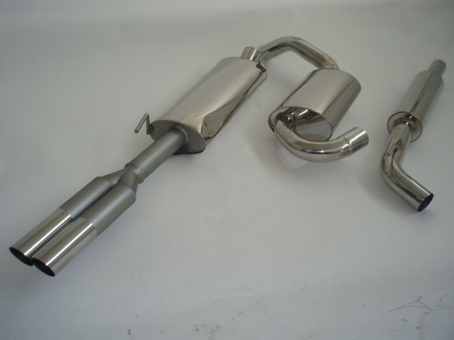 Friedrich Motorsport Edelstahl-Sportauspuffanlage Gr.A f�r VW Golf III Variant / Vento, 1.4l 44kW / 1.6l 55/74kW / 1.8l 55/66kW / 1.9l D 47kW / 1.9l SDI 47kW / 1.9l TD 55kW / 1.9l TDI 66/81kW / 2.0l 85kW