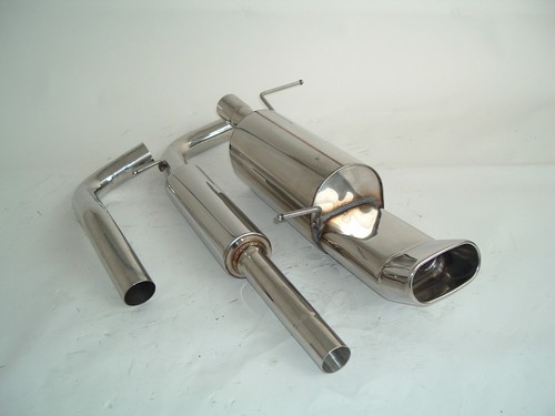 Friedrich Motorsport Edelstahl-Sportauspuffanlage Gr.A f�r VW Polo 9N / 9N2, 1.2l 40/47kW / 1.4l 16V 55/74kW / 1.4l FSI 63kW / 1.4l TDI 55kW / 1.9l SDI 47kW / 1.9l TDI 74/96kW