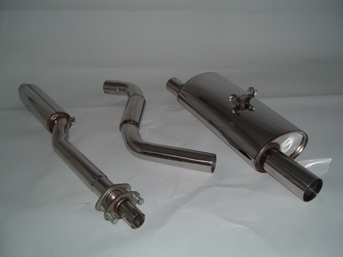 Friedrich Motorsport Edelstahl-Sportauspuffanlage Gr.A f�r VW Polo II / III, 1.1l 29/33kW / 1.3l 33/40/44/55kW / 1.3l G40 83kW