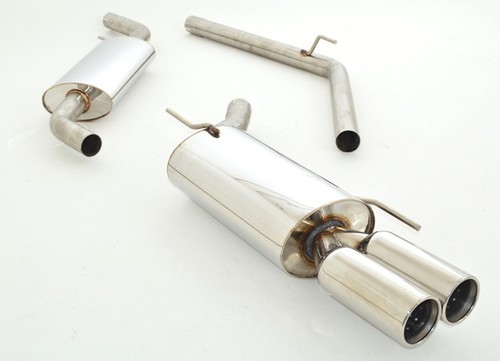 Friedrich Motorsport Edelstahl-Sportauspuffanlage Gr.A f�r VW T4 Bus, 1.9l D 44kW / 1.9l TD 50kW / 2.0l 62kW / 2.4l D 55/57kW / 2.5l 81/85kW / 2.5l TDI 65/75/111kW 2.8l VR6 103/150kW