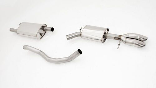 Friedrich Motorsport Edelstahl-Sportauspuffanlage Gr. A f�r VW T5 Bus, 1.9l TDI 62/63/75/77kW / 2.0l TDI 62/75/84/103/132kW / 2.5l TDI 96/120/128kW