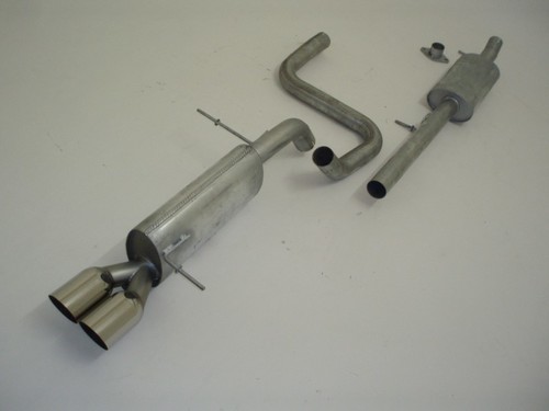 Friedrich Motorsport Sportauspuffanlage Gr.A f�r Ford Fiesta JA8, 1.4l TDCI 51kW / 1.6l TDCI 55/66/70kW