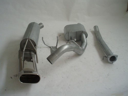 Friedrich Motorsport Sportauspuffanlage Gr.A f�r Opel Calibra, 2.0l 85kW / 2.0l 16V 110kW (Frontantrieb bis Bj. 92)