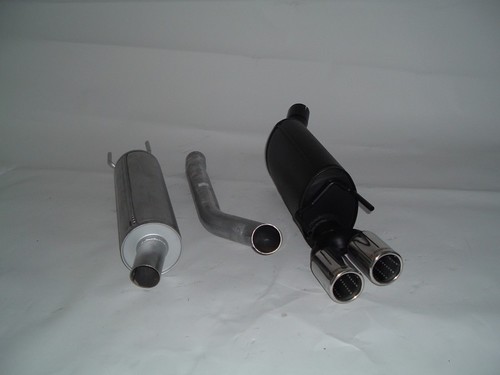 Friedrich Motorsport Sportauspuffanlage Gr.A f�r Opel Corsa B, 1.0l 12V 40kW / 1.2l 33/48kW / 1.4l 44/60kW / 1.4l 16V 66kW / 1.5l D 37kW / 1.5l TD 49kW / 1.6l 16V 78/80kW / 1.7l D 44kW