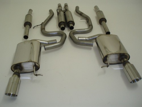 Friedrich Motorsport 2x55mm Duplex-Anlage f�r VW Passat 3C R36, 3.6l FSI 220kW