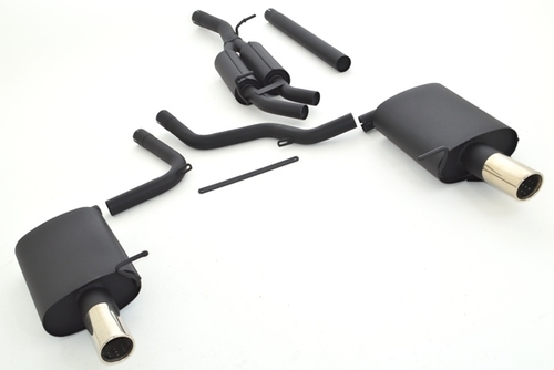 Friedrich Motorsport Gr.A Duplexanlage f�r Audi A4 B7 (8EC/8ED/8H) Frontantrieb, 1.8l Turbo 120kW / 2.0l TDI 125kW / 2.0l TFSI 125/147/162kW / 2.5l TDI 120kW / 2.7l TDI 120/132kW / 3.0l V6 160kW