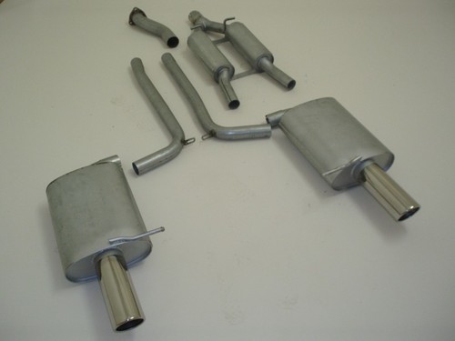 Friedrich Motorsport Gr.A Duplexanlage f�r Audi A4 B7 (8EC/8ED/8H) Quattro, 3.0l TDI 150/171kW