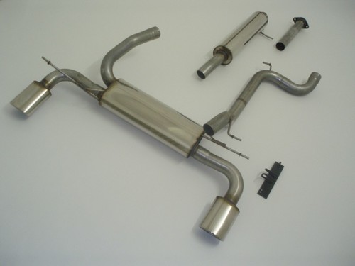 Friedrich Motorsport Gr.A Duplexanlage f�r Ford Focus II DA3/DB3, 1.4l 16V 59kW / 1.6l 16V 74/85kW / 1.6l TDCI 66/80kW / 1.8l 16V 92kW / 1.8l TDCI 85kW / 2.0l 16V 107kW / 2.0l TDCI 100kW