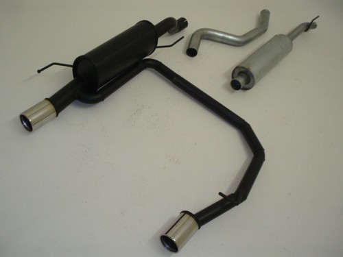 Friedrich Motorsport Gr.A Duplexanlage f�r Opel Corsa D, 1.0l 12V 44kW / 1.2l 16V 51/59/63kW / 1.3l CDTI 55/66/70kW / 1.4l 16V 64/66/74kW / 1.7l CDTI 92/96kW