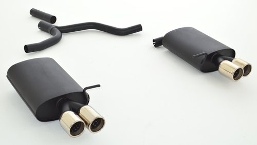 Friedrich Motorsport Duplex-Sportendschalld�mpfer f�r Audi A4 B6 (8E/8H) Frontantrieb, 1.6l 75kW / 1.9l TDI 74/85/96kW / 2.0l 96kW / 2.0l FSI 110kW