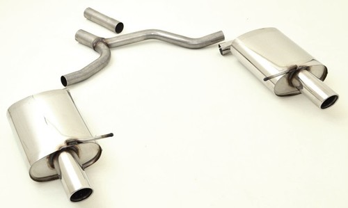 Friedrich Motorsport Duplex-Sportendschalld�mpfer f�r Audi A4 B6 (8E/8H) Frontantrieb, 1.6l 75kW / 1.9l TDI 74/85/96kW / 2.0l 96kW