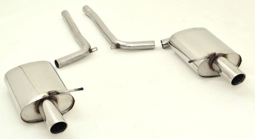 Friedrich Motorsport Duplex-Sportendschalld�mpfer f�r Audi A4 B6 (8E/8H) Quattro, 1.8l Turbo 110/120/140kW / 1.9l TDI 96kW / 2.5l TDI 132kW / 3.0l V6 162kW