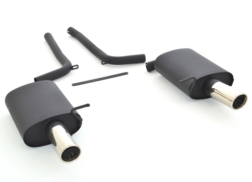 Friedrich Motorsport Duplex-Sportendschalld�mpfer f�r Audi A4 B7 (8EC/8ED/8H) Quattro, 1.8l Turbo 120kW / 2.0l TDI 103/125kW / 2.0l TFSI 147/162kW / 3.0l V6 160kW / 3.0l TDI 150/171kW / 3.2l FSI 188kW