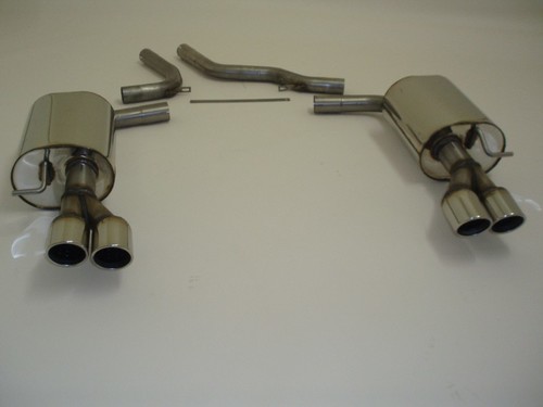 Friedrich Motorsport Duplex-Sportendschalld�mpfer f�r Audi A6 4F Frontantrieb, 2.0l TFSI 125kW / 2.0l TDI 100/103/125kW / 2.4l V6 130 kW / 2.7l TDI 132/140kW / 2.8l FSI 140/154/162kW / 3.2l FSI 188kW