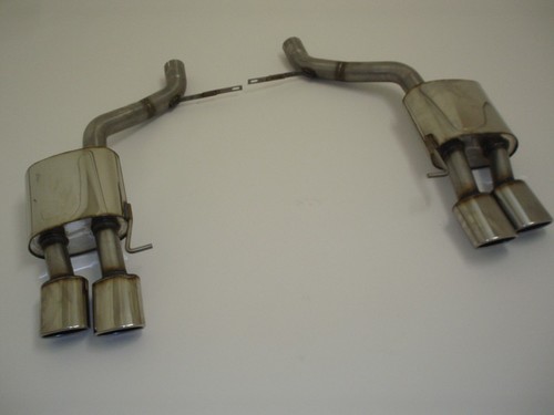 Friedrich Motorsport Duplex-Sportendschalld�mpfer f�r Audi A8 D3 (4E), 3.0l TDI 155/171kW / 3.2l FSI 191kW / 3.7l 206kW / 4.0l TDI 202kW / 4.2l 246kW / 4.2l FSI 257kW / 4.2l TDI 235/240kW