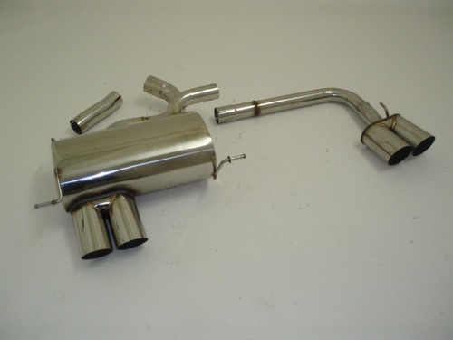 Friedrich Motorsport Duplex-Sportendschalld�mpfer f�r BMW 1er E81 / E87, 116i 85/90kW / 118i 95/105kW / 120i 110/125kW