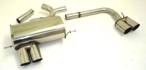 Friedrich Motorsport Duplex-Sportendschalld�mpfer f�r BMW 1er E81 / E87, 118d 90/105kW / 120d 120/130kW