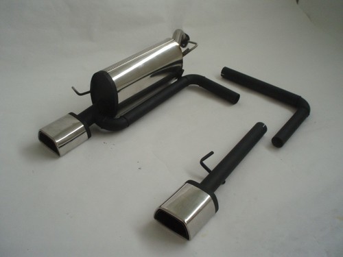 Friedrich Motorsport Duplex-Sportendschalld�mpfer f�r Chevrolet/Daewoo Kalos, 1.2l 53kW / 1.4l 16V 61/69kW