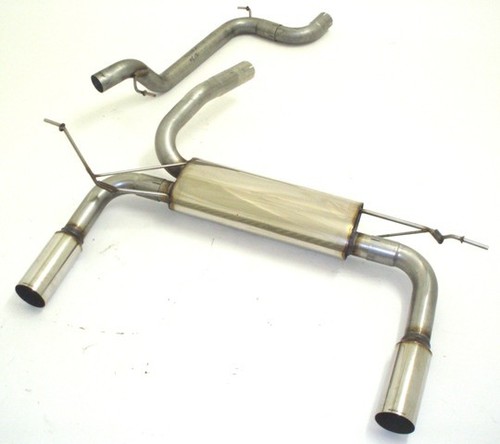 Friedrich Motorsport Duplex-Sportendschalld�mpfer f�r Ford Focus II DA3/DB3, 1.4l 16V 59kW / 1.6l 16V 74/85kW / 1.6l TDCI 66/80kW / 1.8l 16V 92kW / 1.8l TDCI 85kW / 2.0l 16V 107kW / 2.0l TDCI 100kW