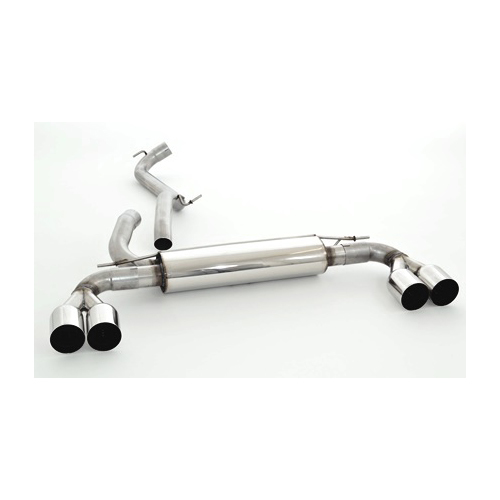 Friedrich Motorsport Duplex-Sportendschalld�mpfer f�r Ford Focus III DYB, 1.6l 16V 77/92kW / 1.6l TDCI 70/85kW