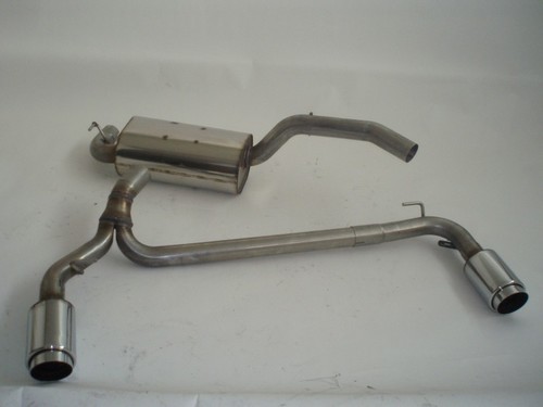 Friedrich Motorsport Duplex-Sportendschalld�mpfer f�r Mazda 3 (BL), 1.6l MZR 77kW / 1.6l MZ-CD 80/85kW