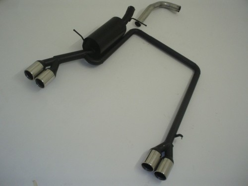 Friedrich Motorsport Duplex-Sportendschalld�mpfer f�r Skoda Fabia, 1.2l 47kW / 1.4l 50kW / 1.4l 16V 55/74kW / 1.4l TDI 55kW / 1.9l SDI 47kW / 1.9l TDI 74kW / 2.0l 85kW