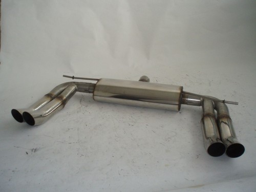 Friedrich Motorsport Duplex-Sportendschalld�mpfer f�r VW Touran, 1.2l TSI 77kW / 1.6l 75kW / 1.6l FSI 85kW / 1.6l TDI 66/77kW / 1.9l TDI 66/74/77kW / 2.0l EcoFuel 80kW / 2.0l FSI 110kW / 2.0l TDI 100/103/125kW