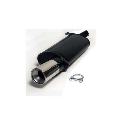 Friedrich Motorsport Sportendschalld�mpfer f�r Mazda 121 (ZQ), 1.25l 16V 55kW / 1.3l 37/44kW