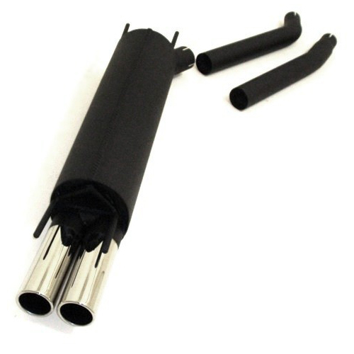 Friedrich Motorsport Sportendschalld�mpfer f�r Opel Omega B, 2.5l V6 125kW / 2.6l V6 132kW / 3.0l V6 155kW / 3.2l V6 160kW