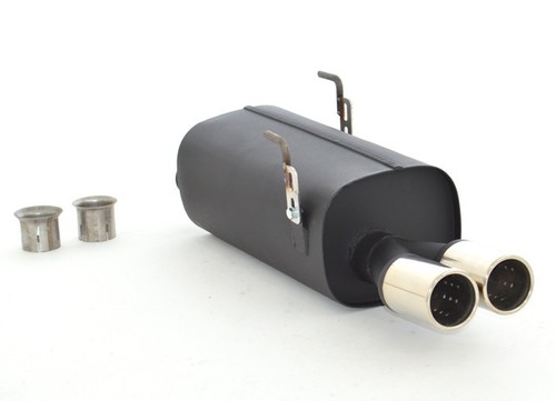 Friedrich Motorsport Sportendschalld�mpfer f�r Peugeot 206, 1.1l 44kW / 1.4l 55/65kW / 1.6l 66kW / 1.6l 16V 80kW