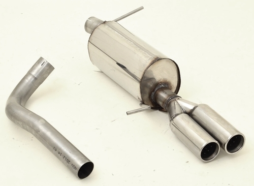 Friedrich Motorsport Sportendschalld�mpfer f�r Skoda Fabia II RS (5J), 1.4l TSI 132kW