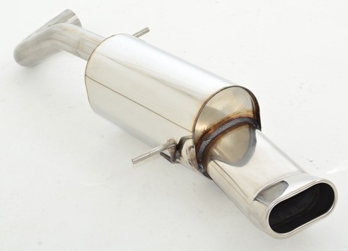 Friedrich Motorsport Sportendschalld�mpfer f�r VW Fox, 1.2l 40kW / 1.4l 55kW / 1.4l TDI 42kW