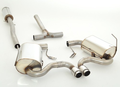 Friedrich Motorsport Gr.A Anlage mittig f�r Mini R53 Cooper S, 1.6l Kompressor 125kW