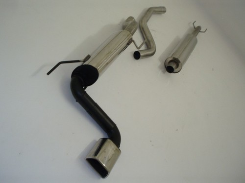 Friedrich Motorsport Gr.A Anlage mittig f�r Opel Corsa D, 1.0l 12V 44kW / 1.2l 16V 51/59/63kW / 1.3l CDTI 55/66/70kW / 1.4l 16V 64/66/74kW / 1.7l CDTI 92/96kW