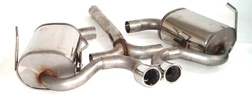 Friedrich Motorsport Sportendschalld�mpfer mittig f�r Mini R53 Cooper S, 1.6l Kompressor 120kW