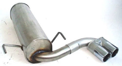 Friedrich Motorsport Sportendschalld�mpfer mittig f�r Opel Astra G, 2.0l 16V Turbo 147kW