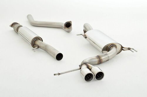 Friedrich Motorsport 70mm Anlage mittig f�r Hyundai Veloster  ab Bj. 2012  1.6l Turbo 137kW