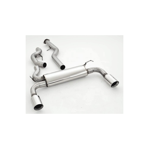 Friedrich Motorsport 70mm Duplex-Anlage f�r Ford Kuga II Frontantrieb & Allrad  Bj. 2013-2019  2.0l TDCI 103/120kW