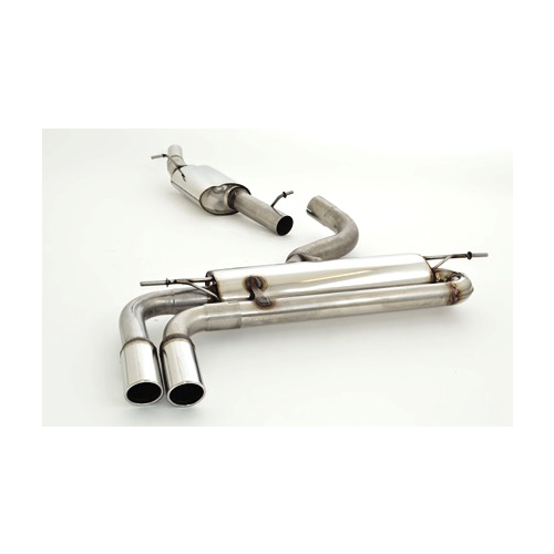 Friedrich Motorsport 76mm Anlage f�r Audi A3 8V Sportback Quattro AWD ab Bj. 2012  1.8l TFSI 132kW