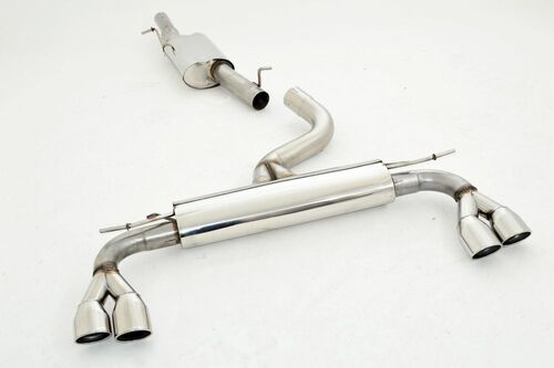 Friedrich Motorsport 76mm Duplex-Anlage f�r Audi A3 8V Quattro AWD ab Bj. 2012 3-T�rer 1.8l TFSI 132kW