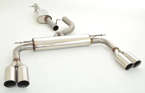 Friedrich Motorsport 76mm Duplex-Anlage f�r Audi A3 8V Limousine Quattro AWD ab Bj. 2013  1.8l TFSI 132kW