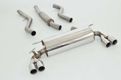 Friedrich Motorsport 76mm Duplex-Anlage f�r BMW 3er F30 / F31 Limousine & Touring Bj. 10/2011-05/2015  328i/328ix 180kW